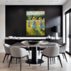 Children Playing on Meadow Dining Room Demo