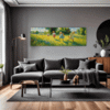 Children Playing on Meadow Living Room Demo