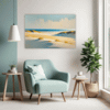 Coastal Dunes Living Room Demo