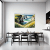Coastal Meadow View Dining Room Demo