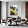 Coastal Meadow View Dining Room Demo