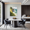 Coastal Meadow View Dining Room Demo