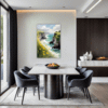 Coastal Meadow View Dining Room Demo