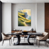 Coastal Meadow View Dining Room Demo