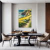 Coastal Meadow View Dining Room Demo