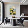Coastal Meadow View Dining Room Demo