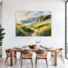 Coastal Meadow View Dining Room Demo