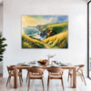 Coastal Meadow View Dining Room Demo