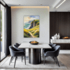 Coastal Meadow View Dining Room Demo