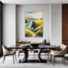 Coastal Meadow View Dining Room Demo