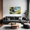 Coastal Meadow View Living Room Demo
