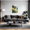 Coastal Meadow View Living Room Demo