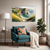 Coastal Meadow View Living Room Demo