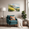 Coastal Meadow View Living Room Demo