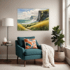 Coastal Meadow View Living Room Demo