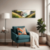 Coastal Meadow View Living Room Demo