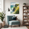 Coastal Meadow View Living Room Demo