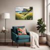 Coastal Meadow View Living Room Demo