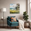 Coastal Meadow View Living Room Demo