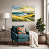 Coastal Meadow View Living Room Demo
