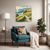 Coastal Meadow View Living Room Demo