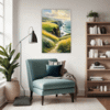 Coastal Meadow View Living Room Demo