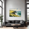 Coastal Meadow View Living Room Demo