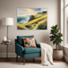 Coastal Meadow View Living Room Demo