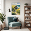 Coastal Meadow View Living Room Demo