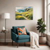 Coastal Meadow View Living Room Demo