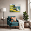 Coastal Meadow View Living Room Demo