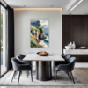 Coastal Mountains Seagulls Dining Room Demo