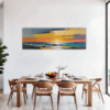 Coastal Sunset Dining Room Demo