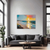 Coastal Sunset Living Room Demo