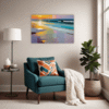 Coastal Sunset Living Room Demo