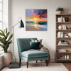 Coastal Sunset Living Room Demo