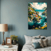 Coastal Village Bedroom Demo
