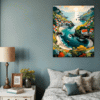 Coastal Village Bedroom Demo