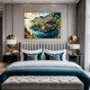 Coastal Village Bedroom Demo