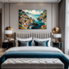 Coastal Village Bedroom Demo