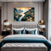 Coastal Village Bedroom Demo