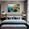 Coastal Village Bedroom Demo