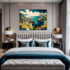 Coastal Village Bedroom Demo