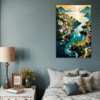 Coastal Village Bedroom Demo