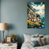 Coastal Village Bedroom Demo