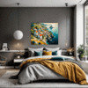 Coastal Village Bedroom Demo