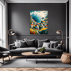 Coastal Village Living Room Demo