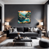 Coastal Village Living Room Demo