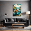 Coastal Village Living Room Demo