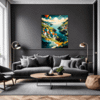 Coastal Village Living Room Demo